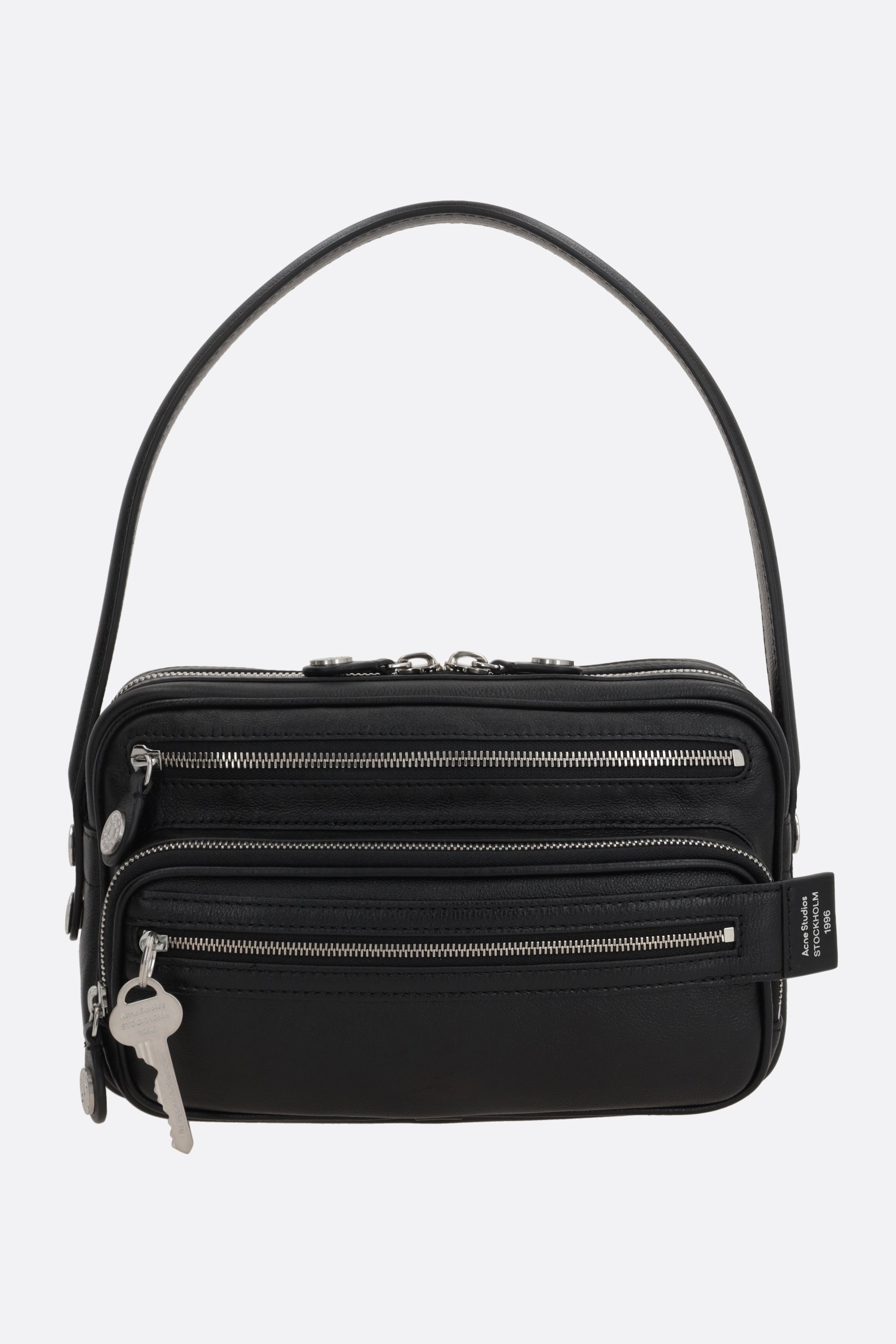 Camero small shoulder bag in grainy leather