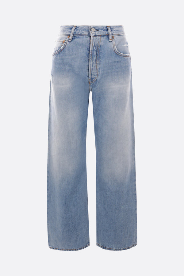 loose-fit jeans in denim
