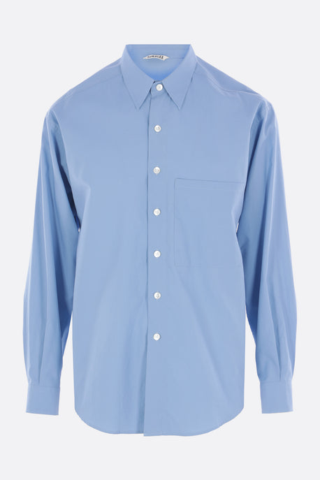 oversize shirt in cotton twill