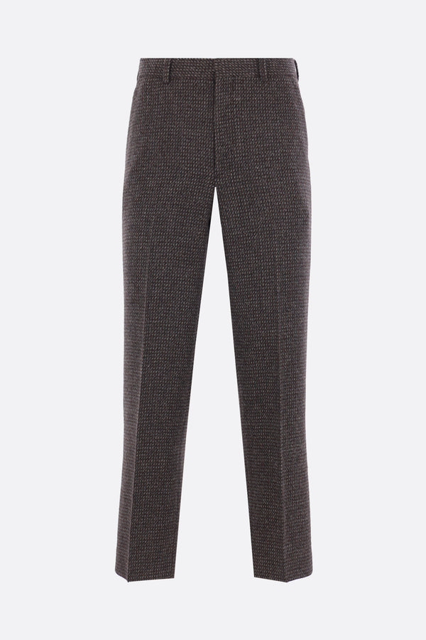 pantalone in tweed