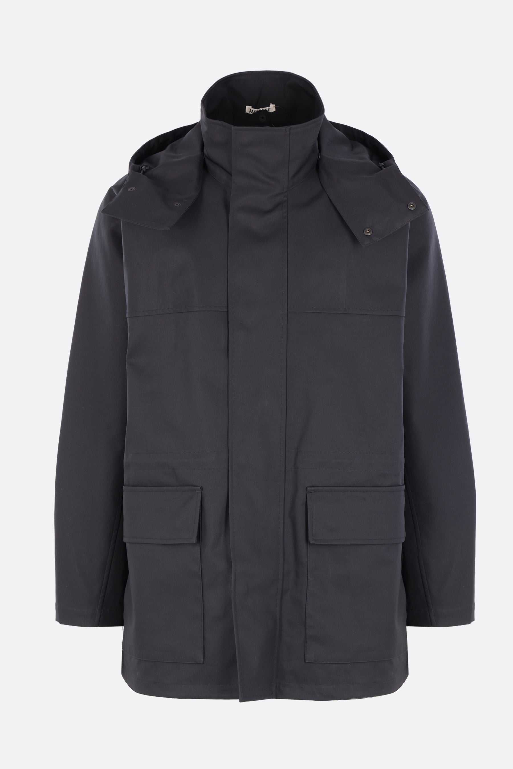 parka oversize in gabardine