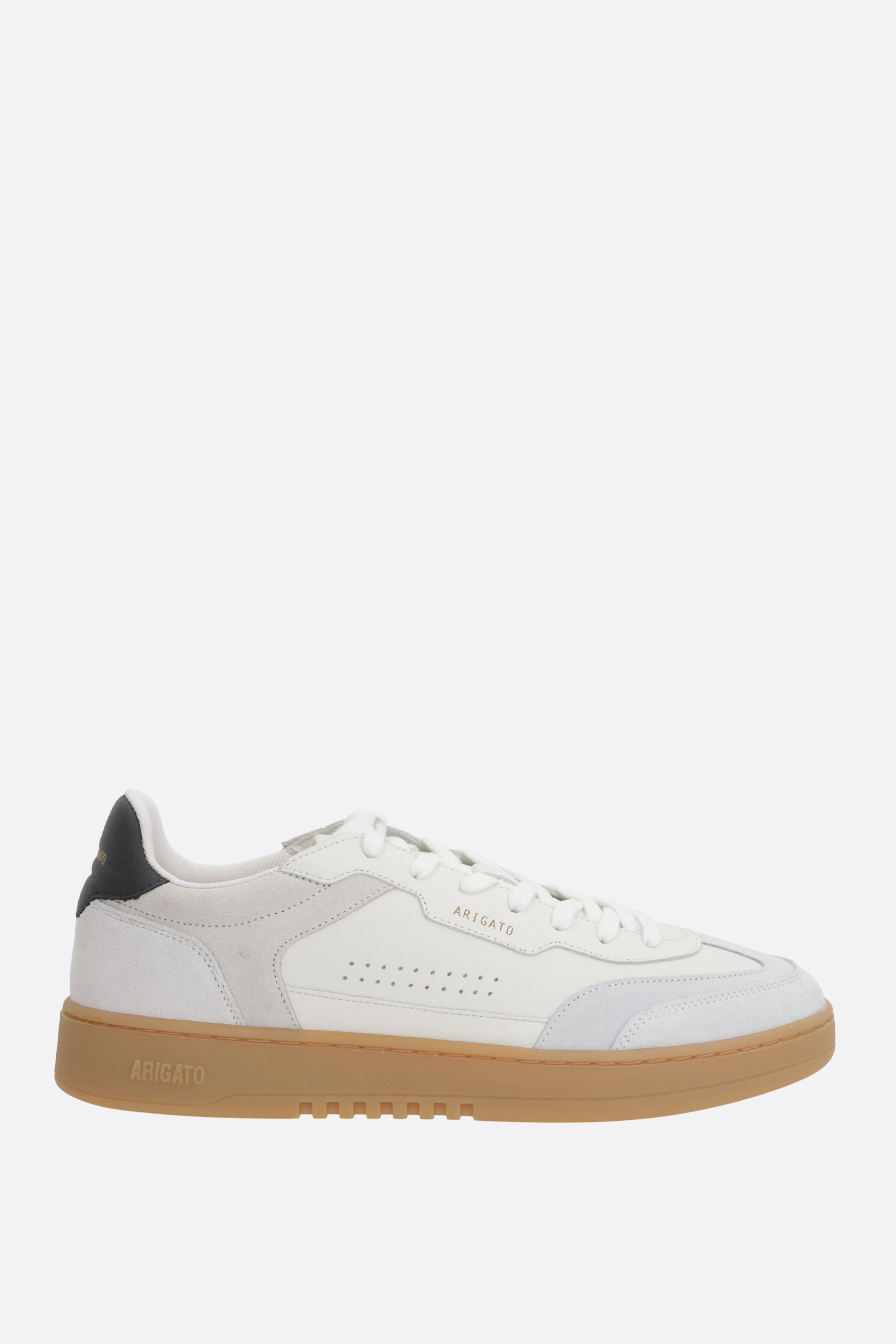 Dice T-Toe sneakers in smooth leather and suede