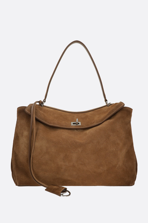 Rodeo medium handbag in suede
