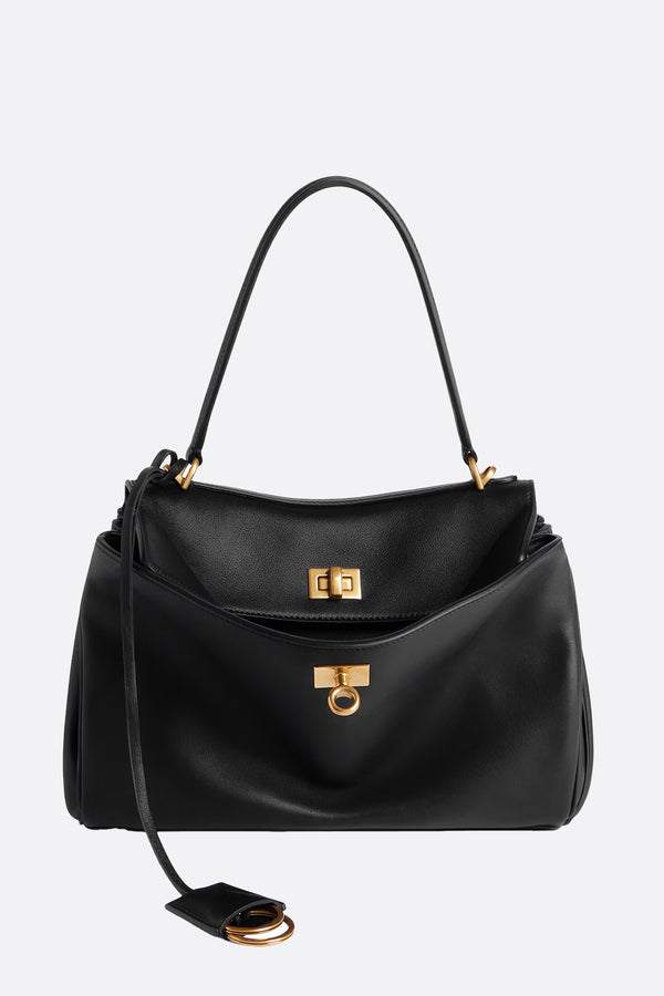 Rodeo small handbag in smooth leather
