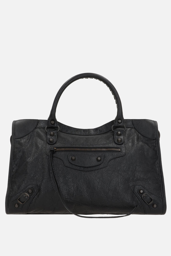 Le City medium tote bag in Arena Storico leather