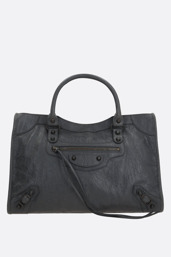 Le City medium tote bag in Arena Storico leather
