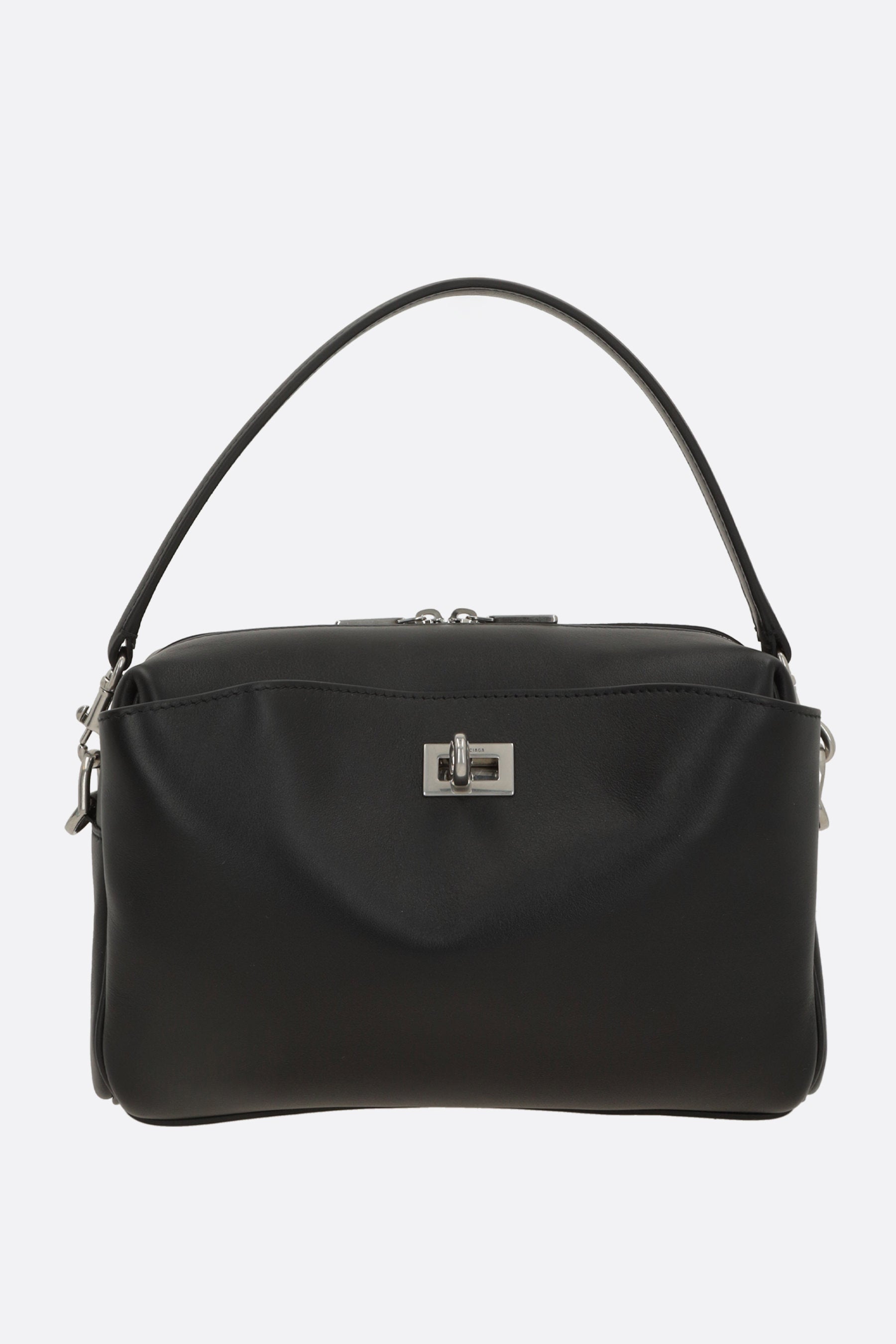 Rodeo camera bag in smooth leather