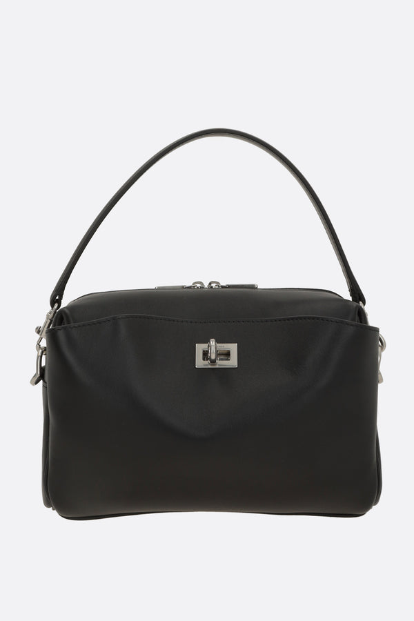 Rodeo camera bag in smooth leather