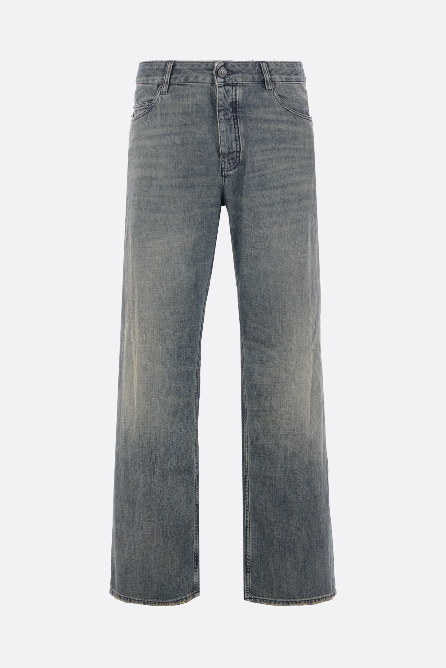 relaxed-fit jeans in denim