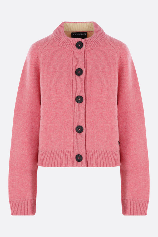 Sherman cardigan in wool and cashmere