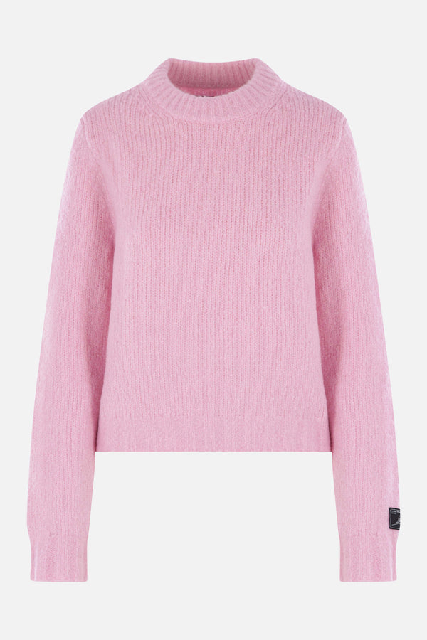 David sweater in wool and cashmere blend