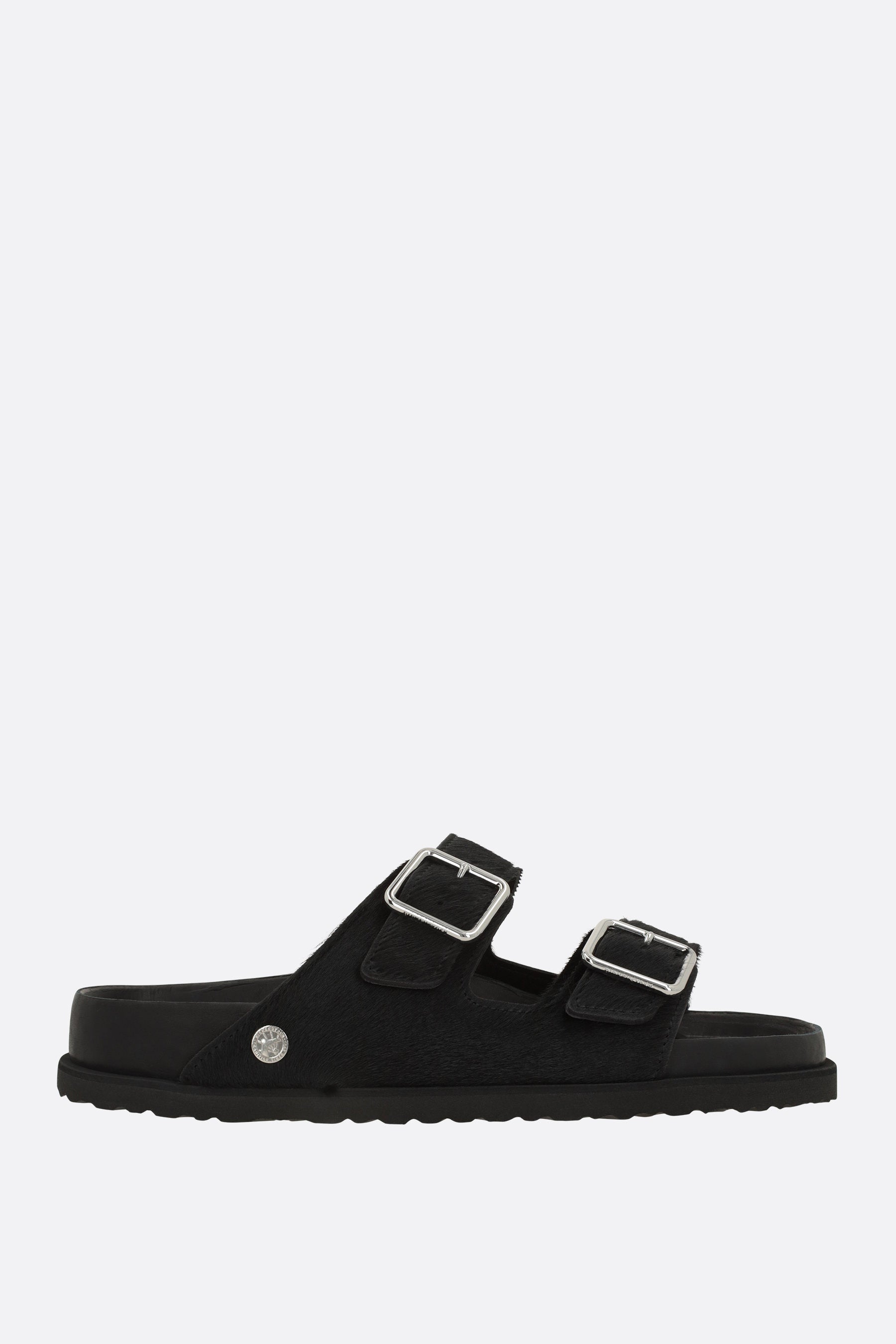 Arizona 1774 flat sandlas in pony hair (Regular Fit)