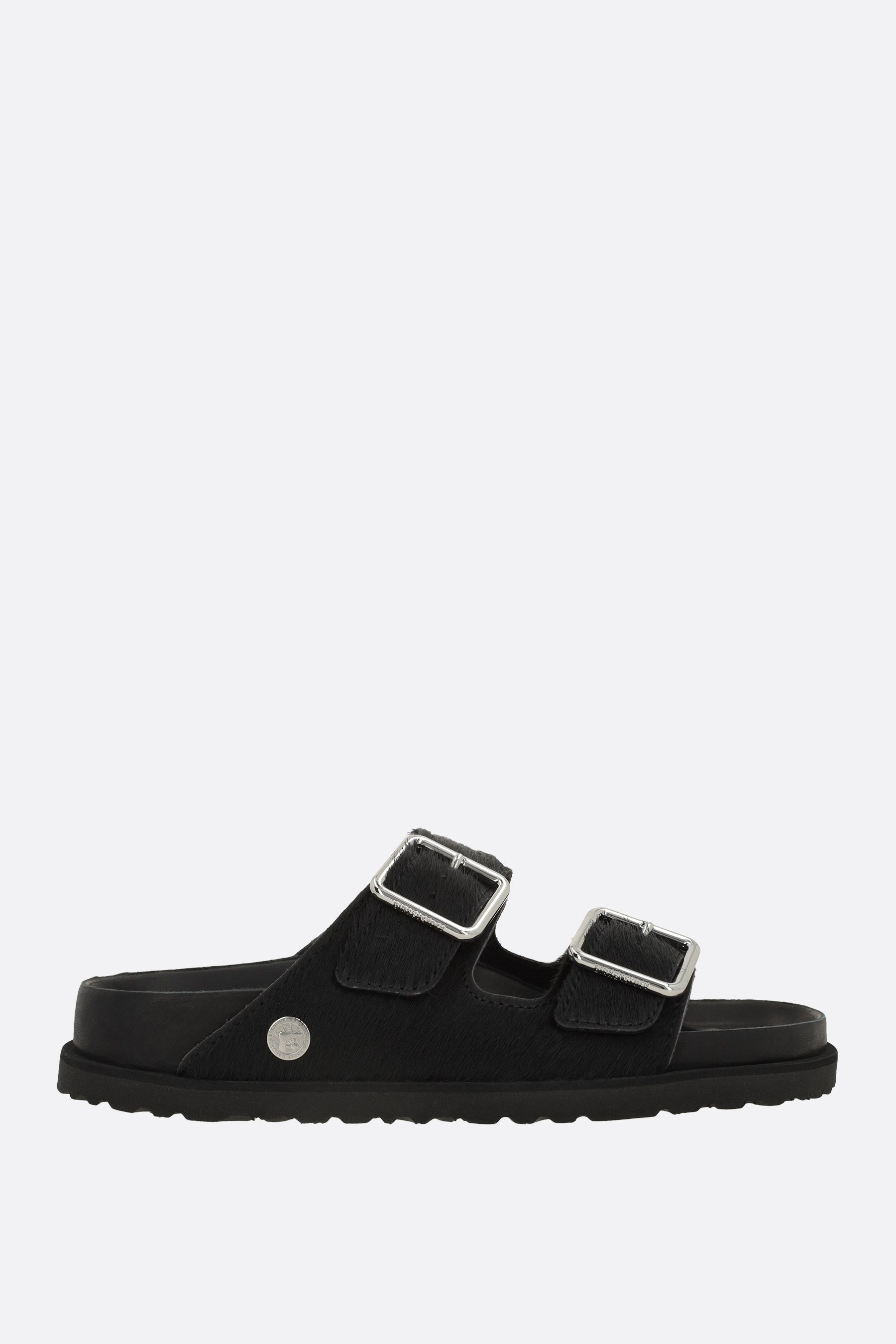 Arizona 1774 flat sandals in pony hair (Narrow Fit)