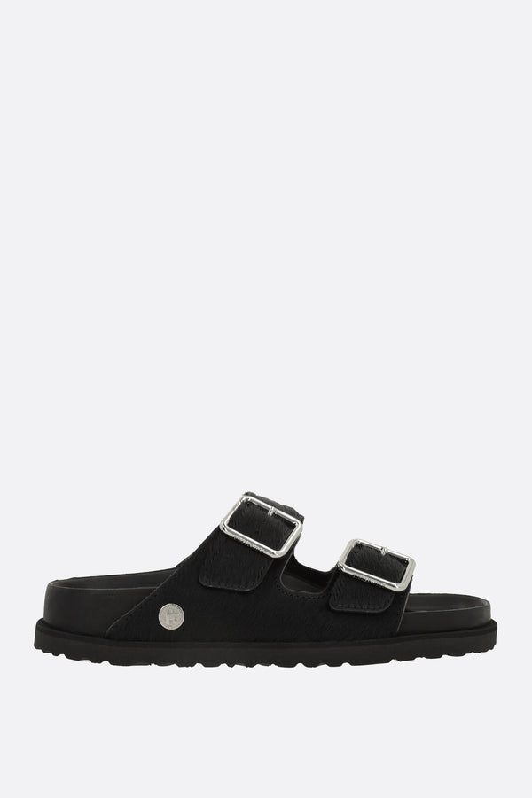 Arizona 1774 flat sandals in pony hair (Narrow Fit)