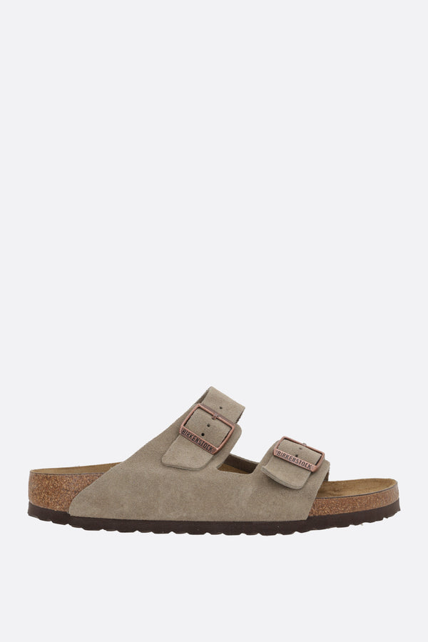 Arizona BS flat sandals in suede (Narrow Fit)