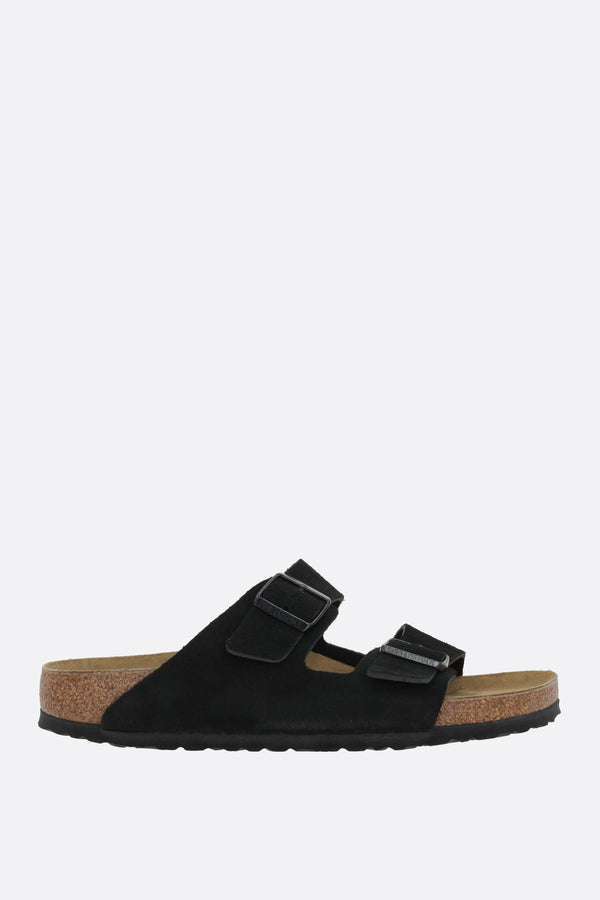 Arizona BS suede flat sandals (Narrow Fit)