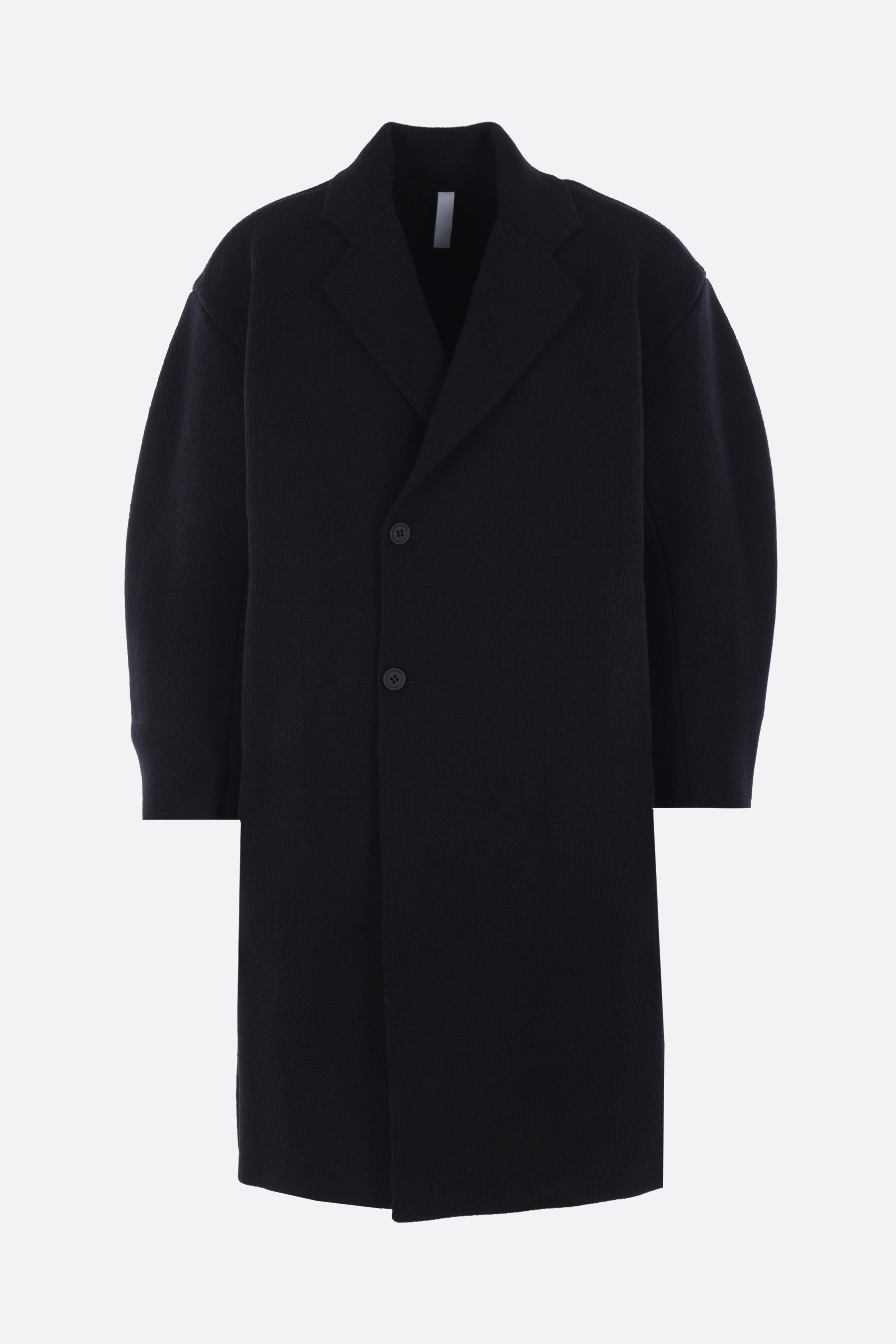 Chester double-breasted coat in wool blend