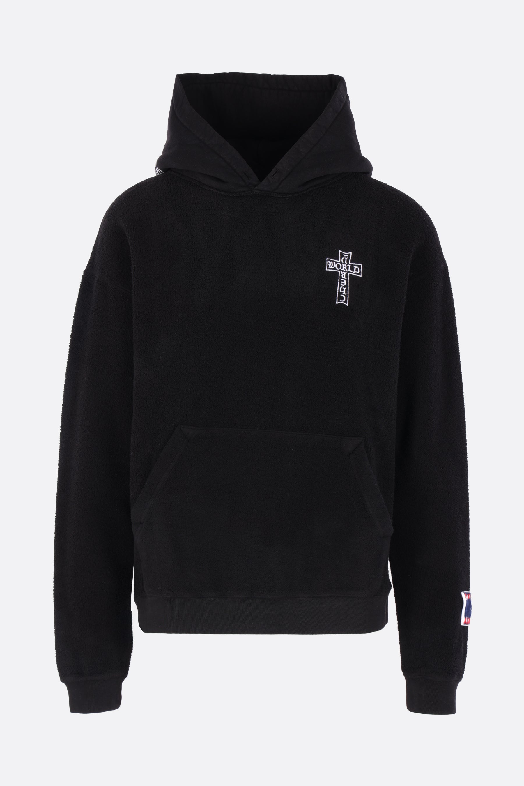 Multi Cross hoodie in fleece