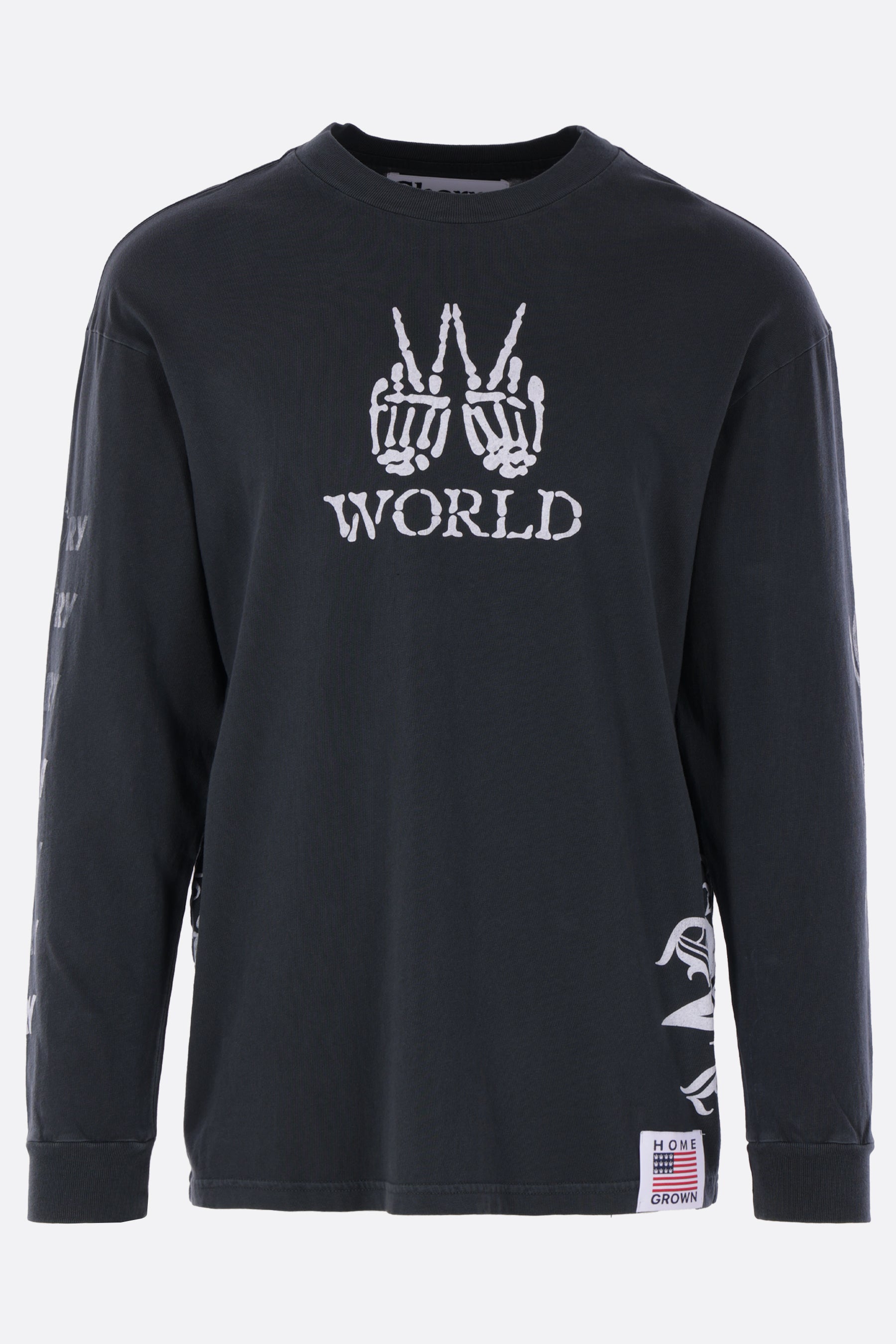 Skeleton Multi long-sleeve t-shirt in cotton