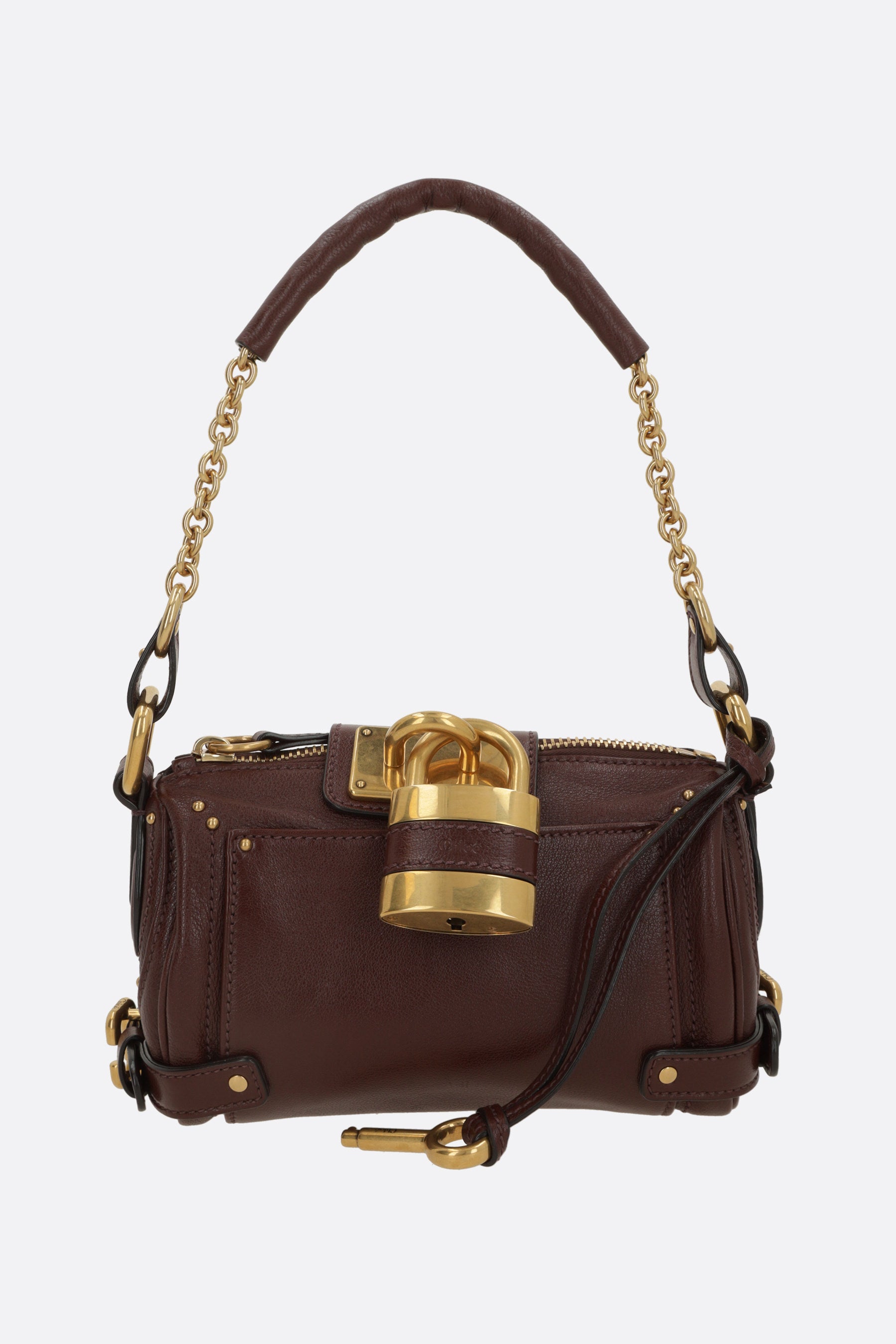 Paddington small chain bag in grained leather
