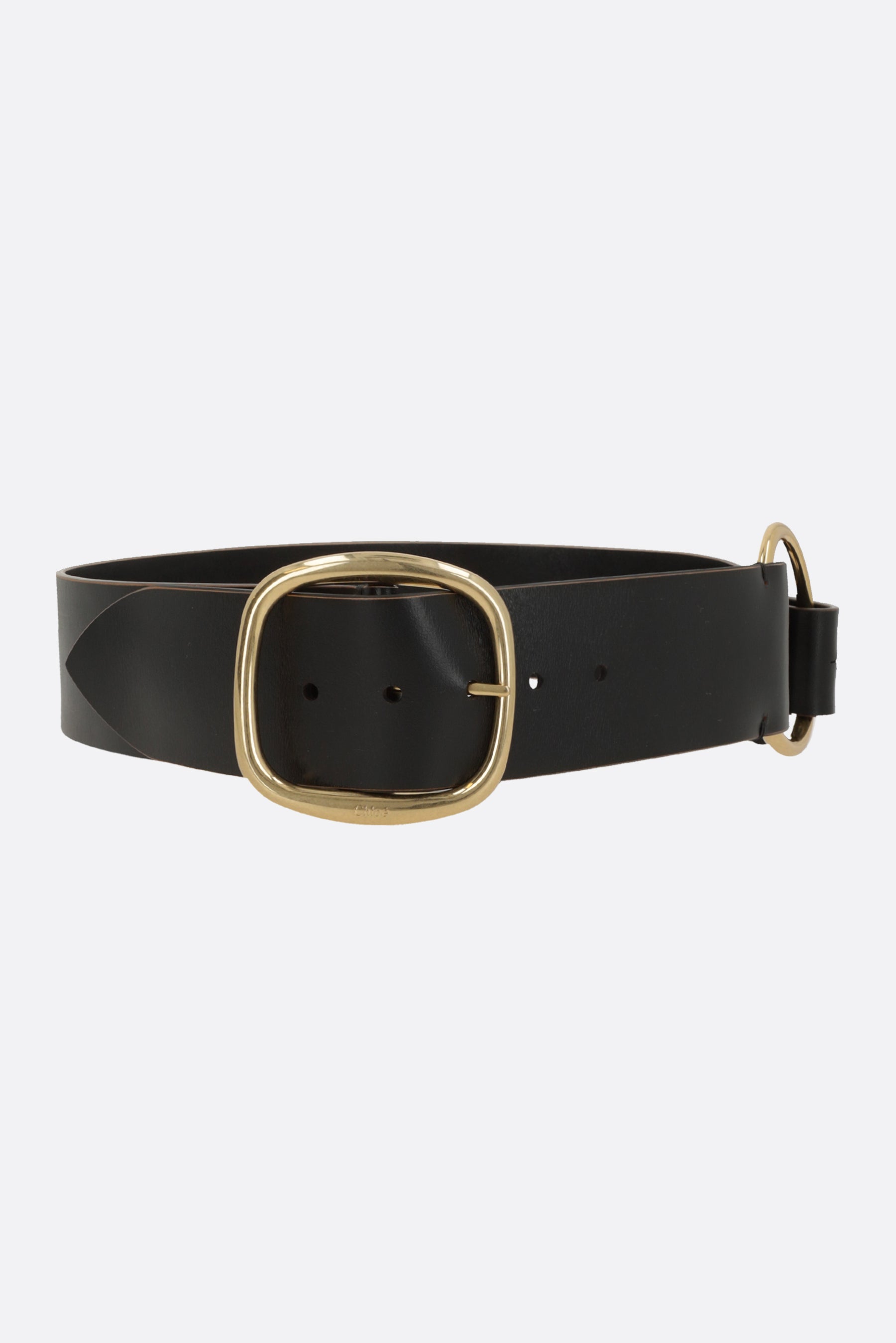 The Chloé Anita belt in vintage-effect leather