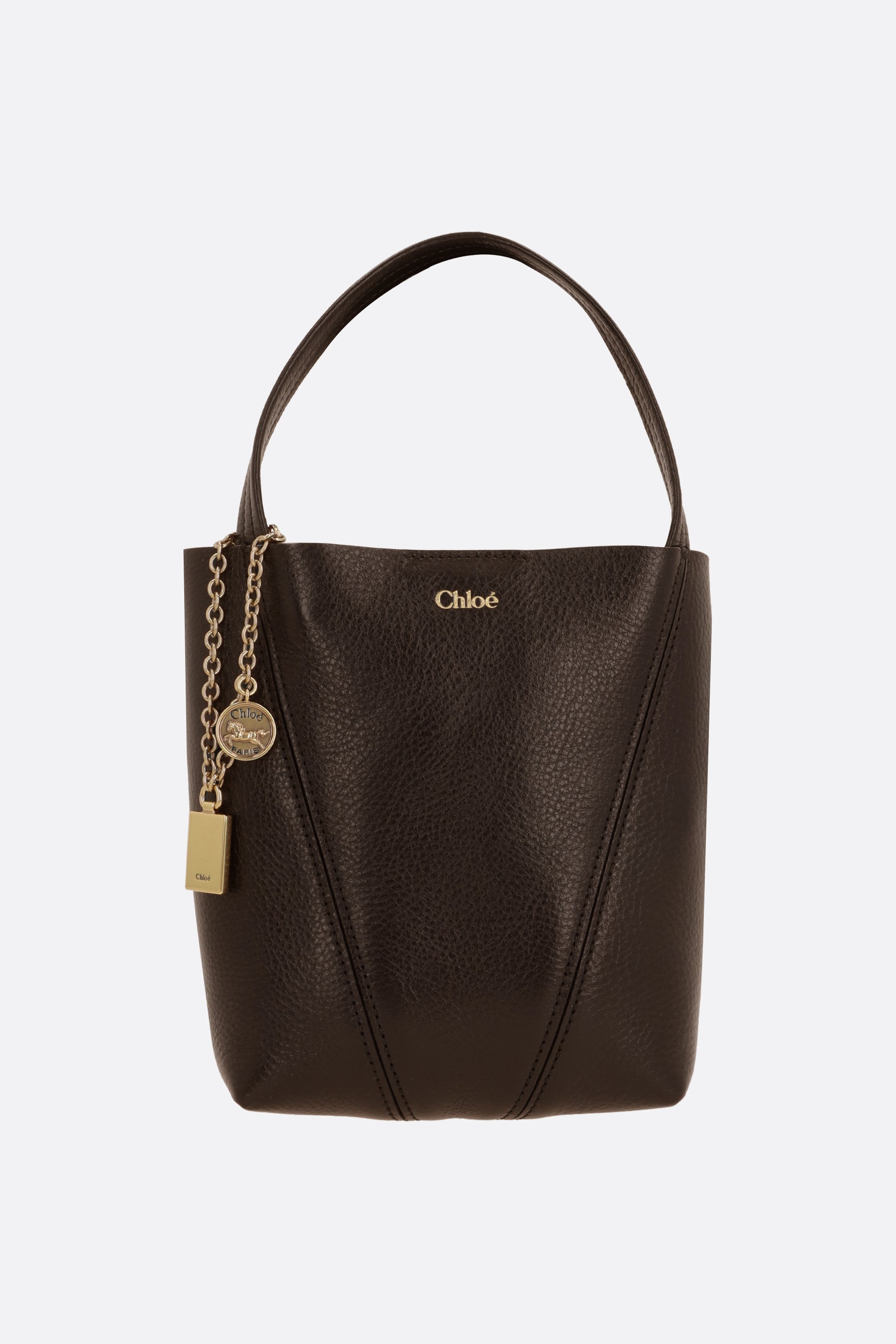 Chloé Spin small tote bag in grainy leather