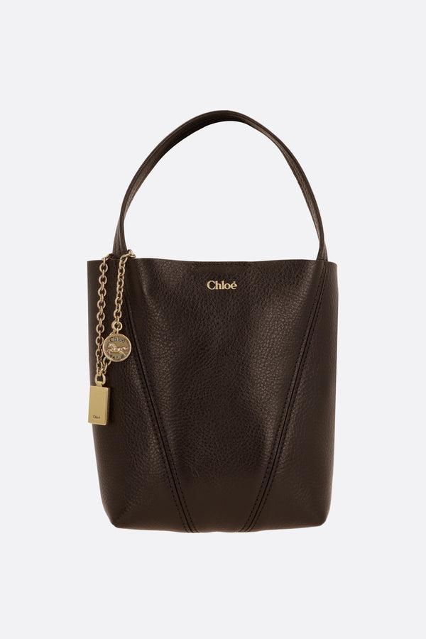 Chloé Spin small tote bag in grainy leather