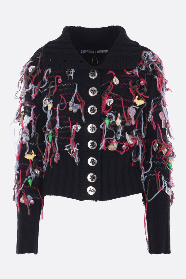 Washed Up cardigan in wool