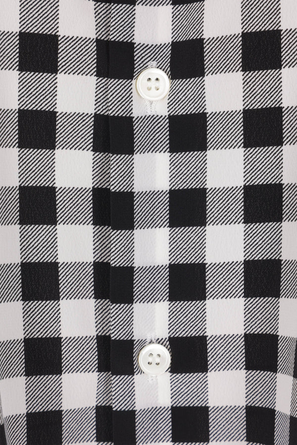 COMME des GARCONS 94AW ベロアポケット 千鳥格子 シャツ COMME des GARCONS 94AW ベロアポケット 千鳥格子 シャツ