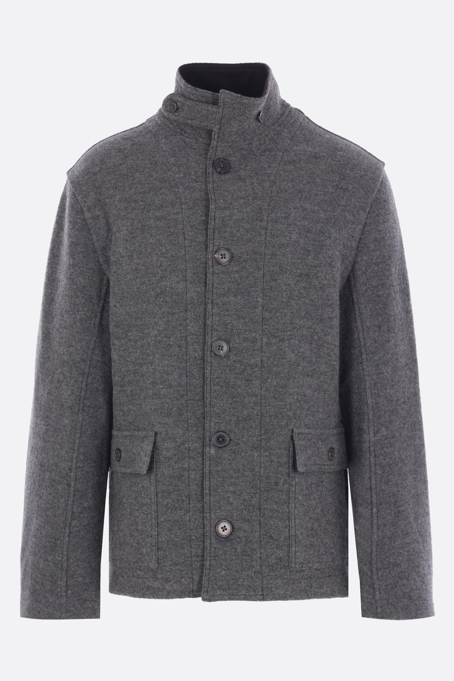 Johann jacket in boiled wool