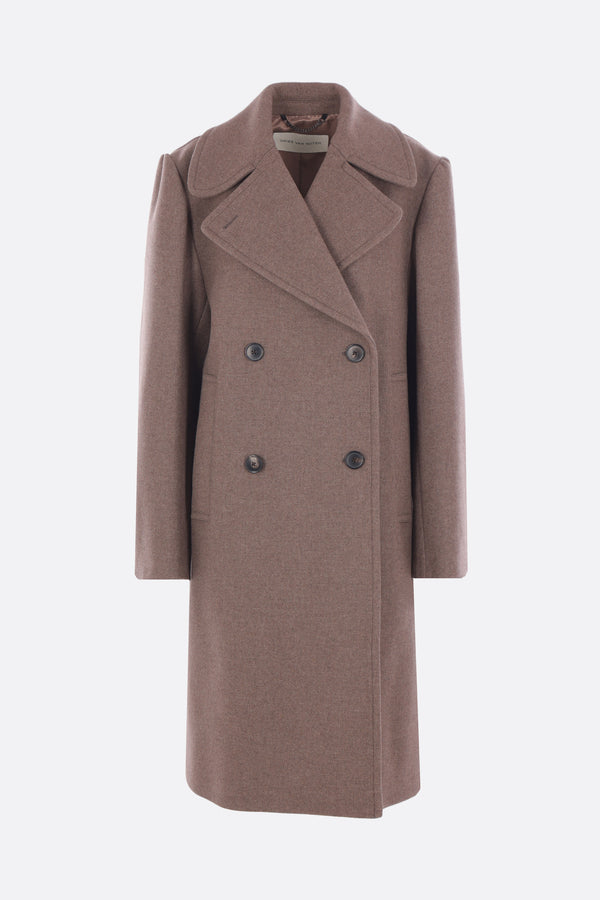 Raquel oversized coat in wool blend
