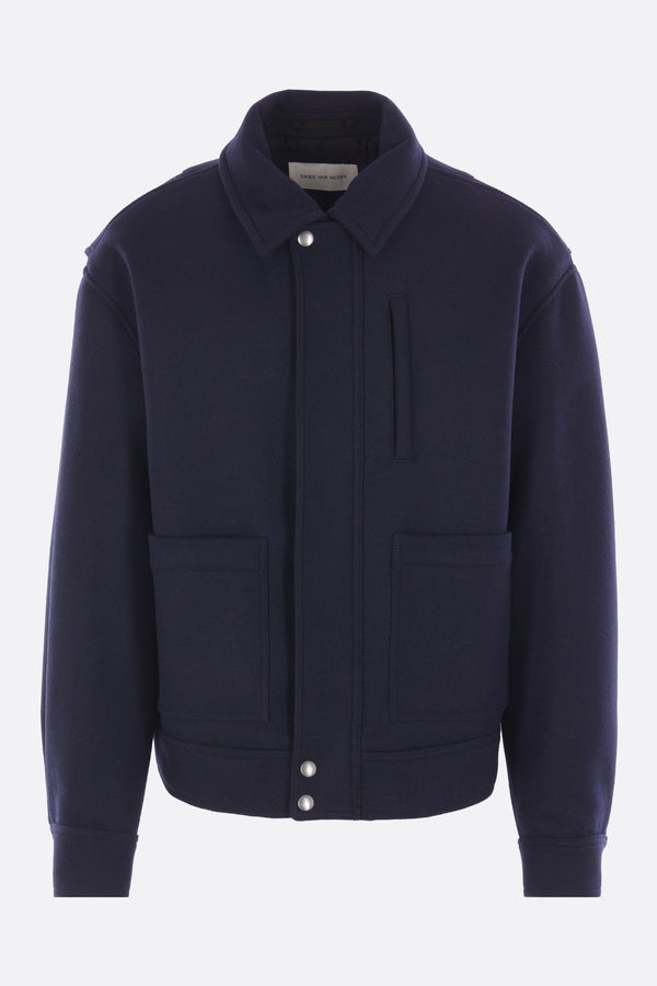Veperny padded jacket in wool blend