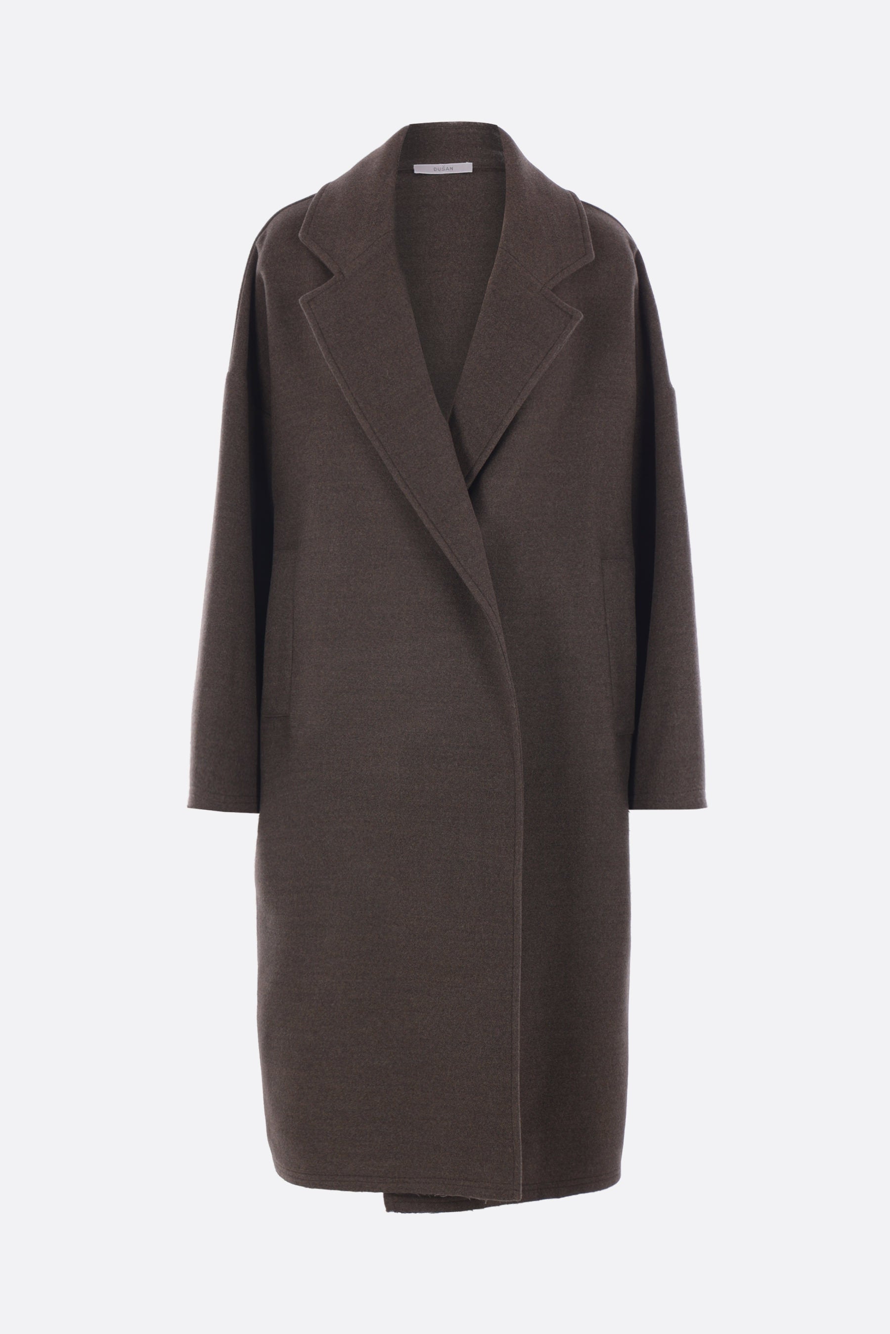 oversized coat in wool