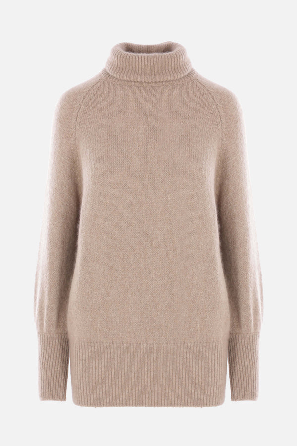 cashmere and silk turtleneck