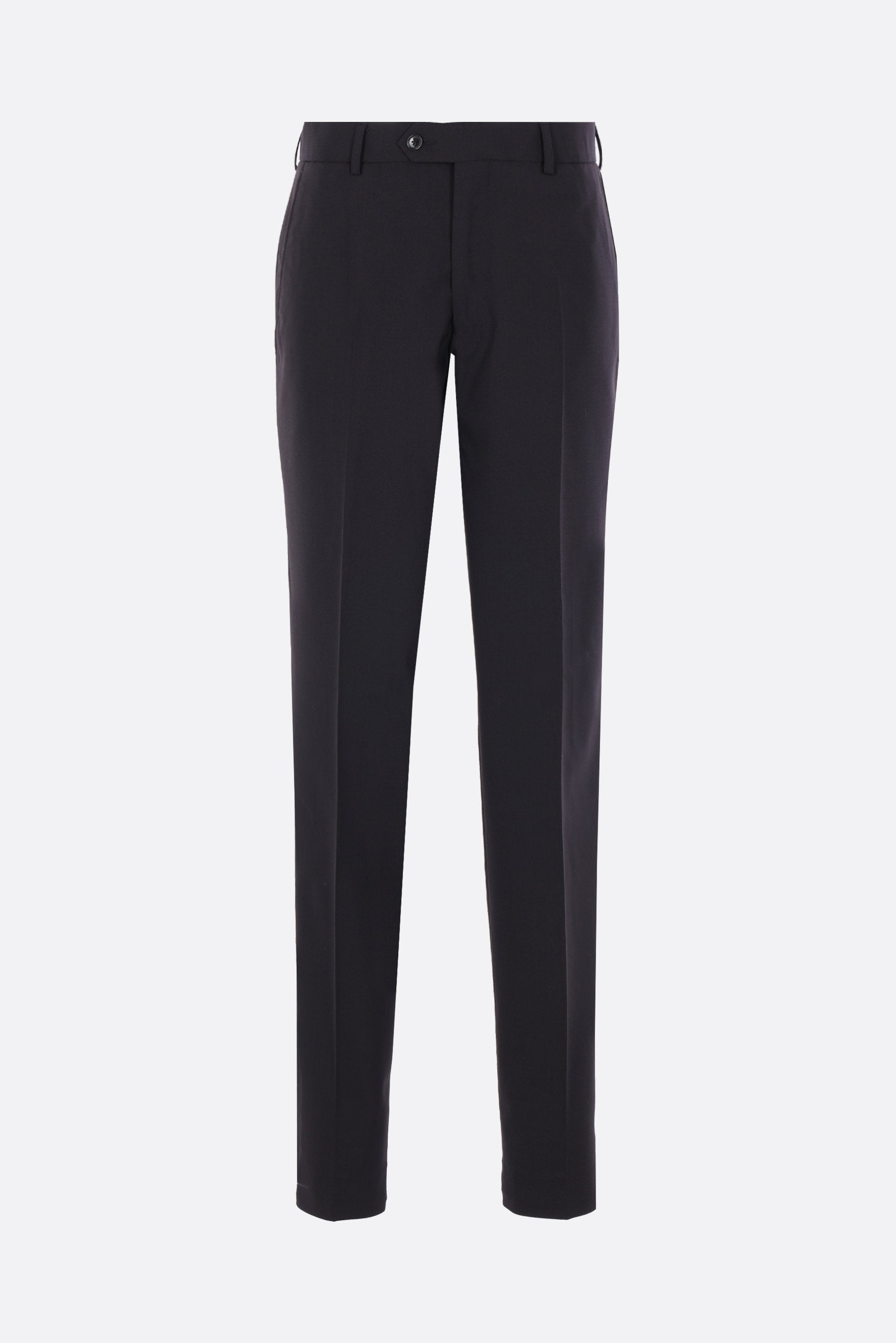 skinny suit trousers in wool blend