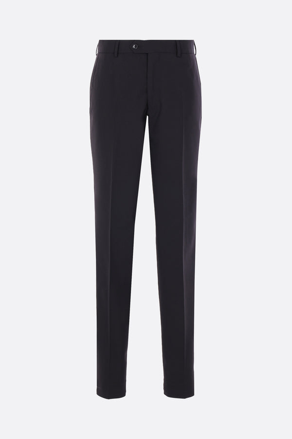 skinny suit trousers in wool blend