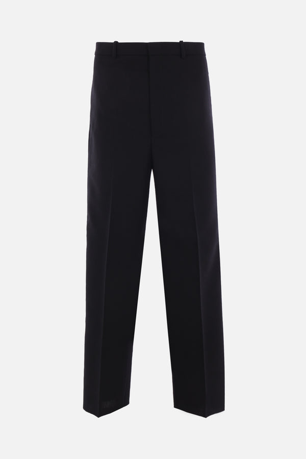 wool canvas trousers