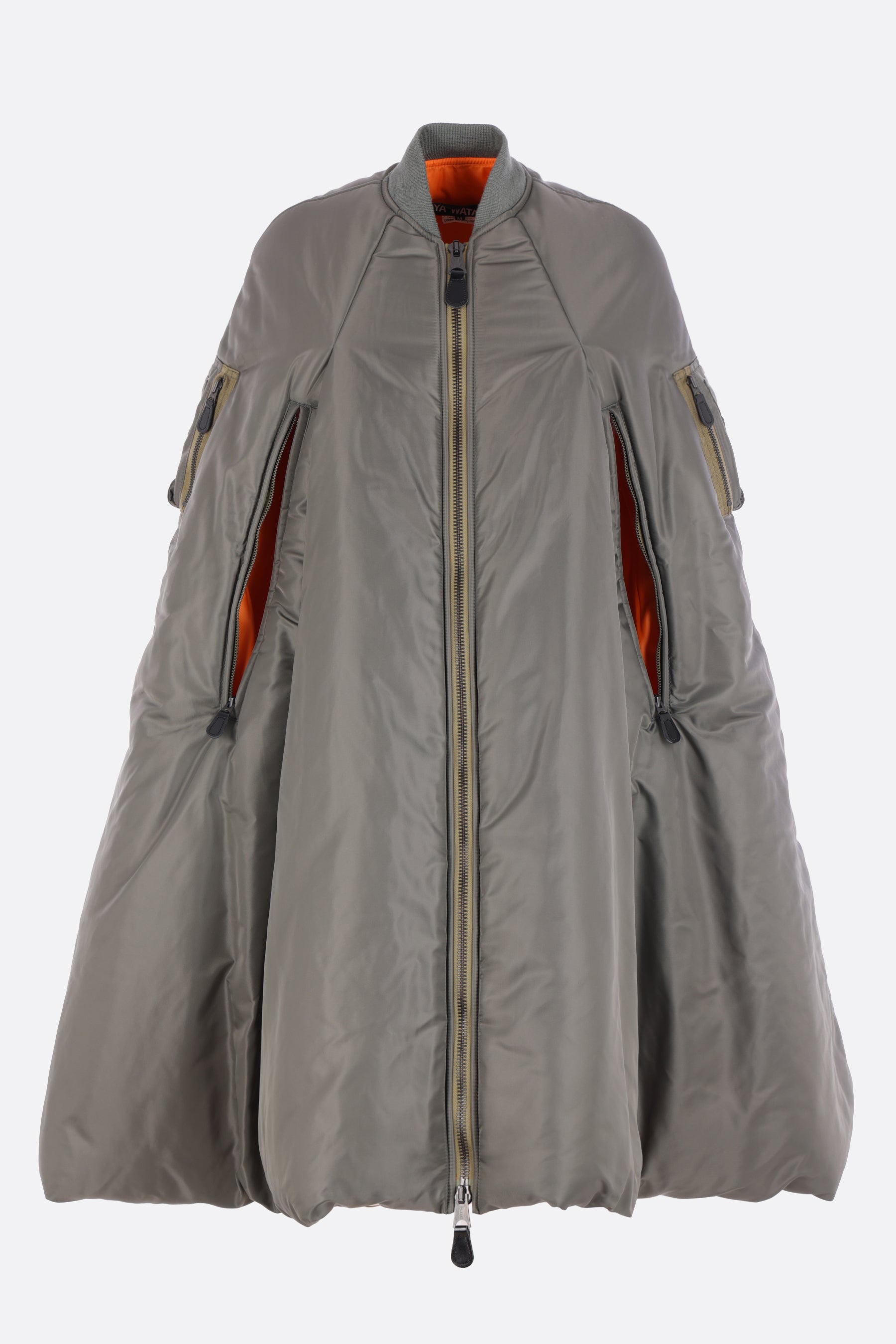 padded cape in nylon