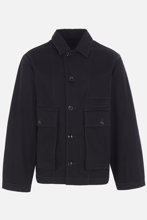 boxy jacket in denim