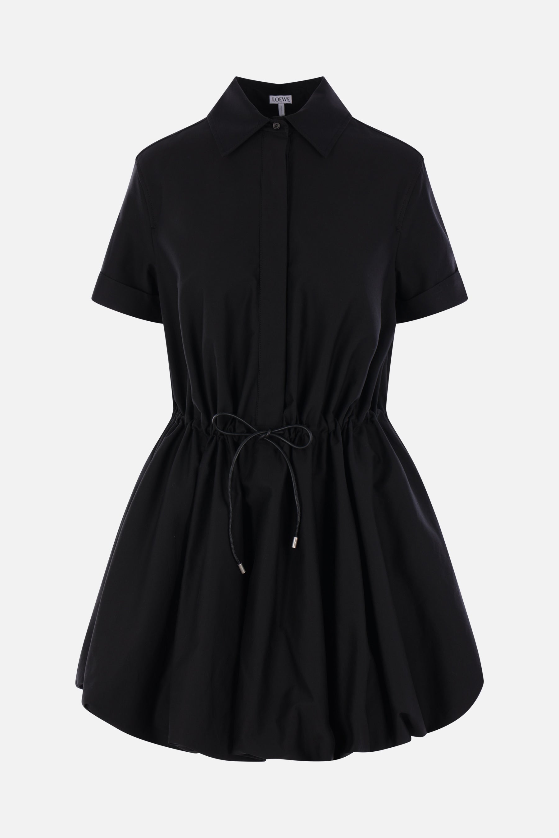 cotton and silk shirt dress