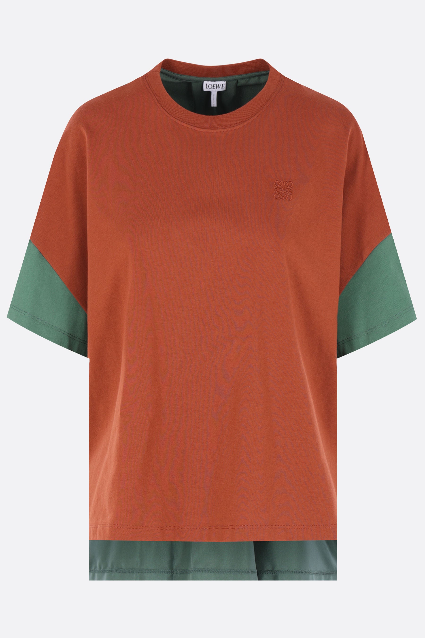 cotton and silk t-shirt