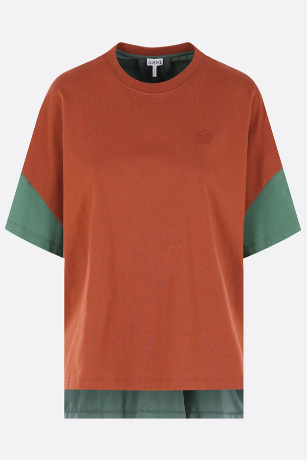 cotton and silk t-shirt