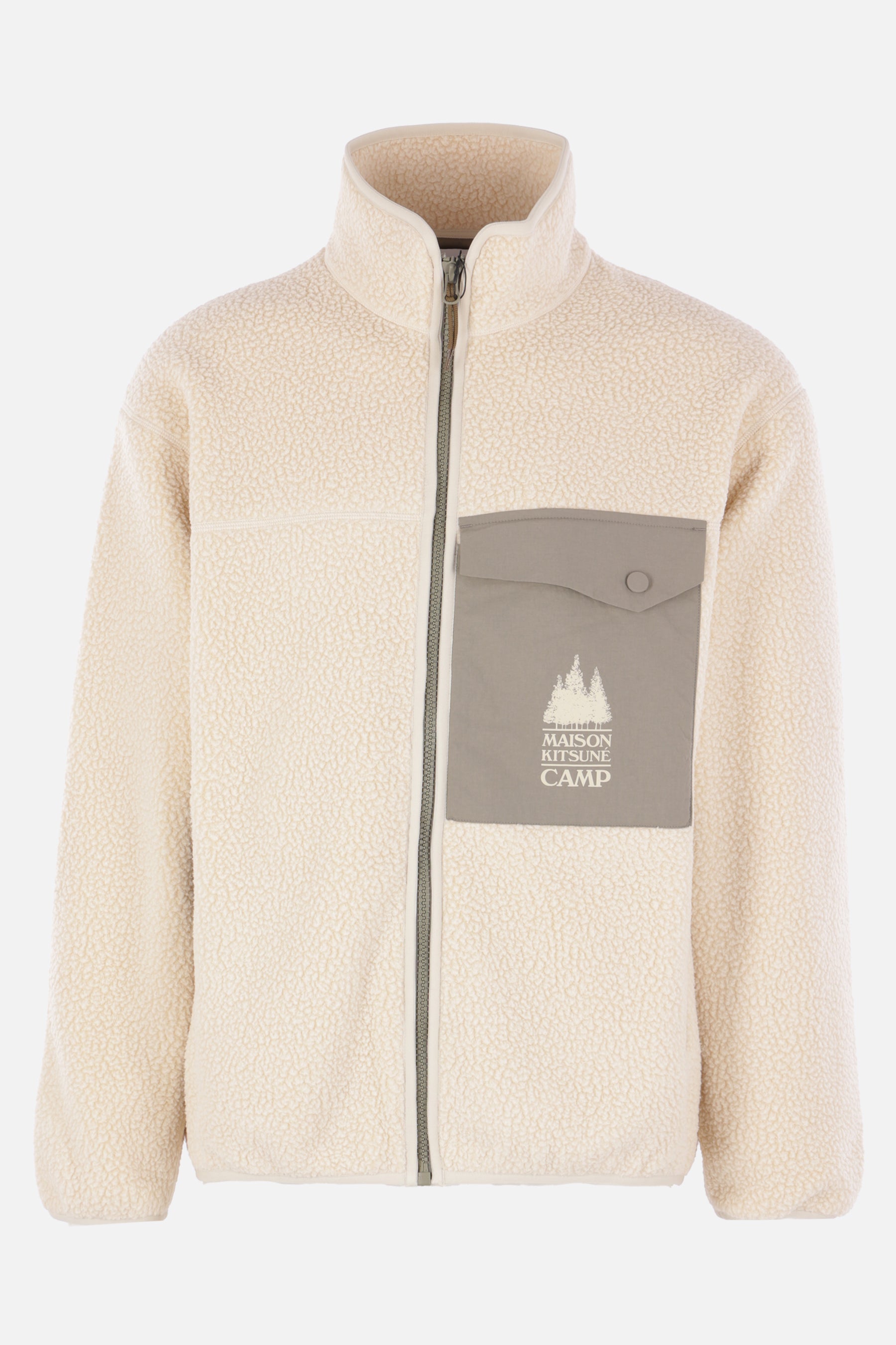 full-zip jacket in fleece