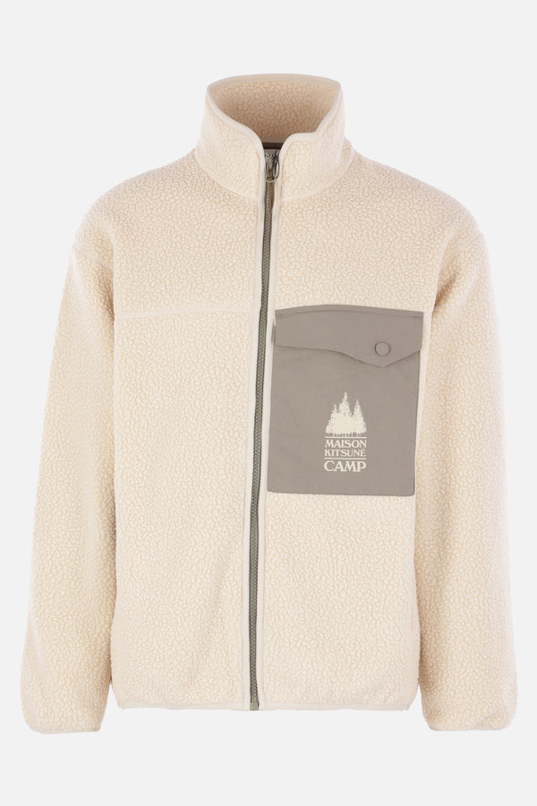 full-zip jacket in fleece