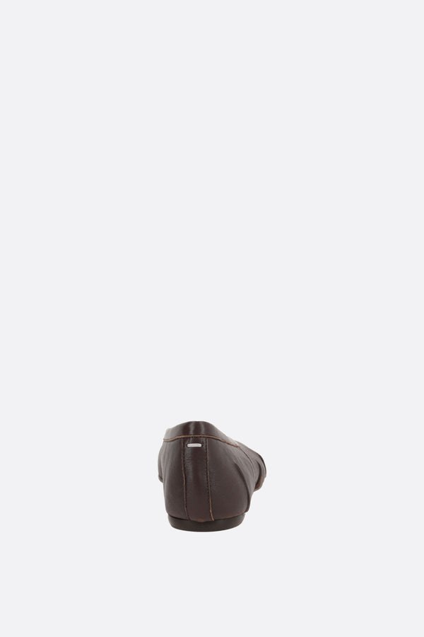 Tabi ballerinas in nappa