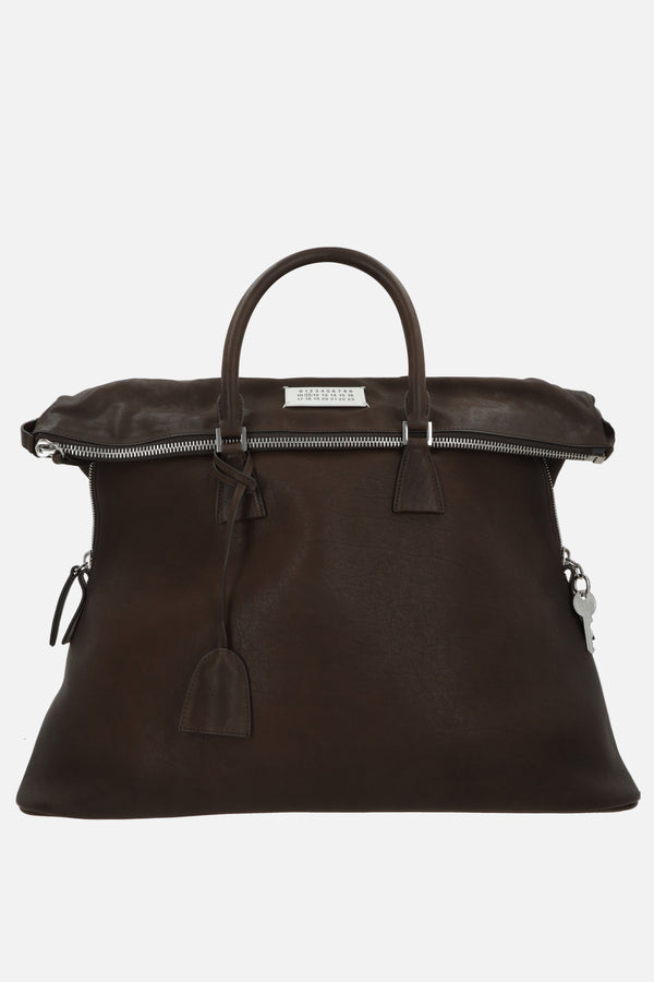 5AC Loved to Death XL bag in washed leather