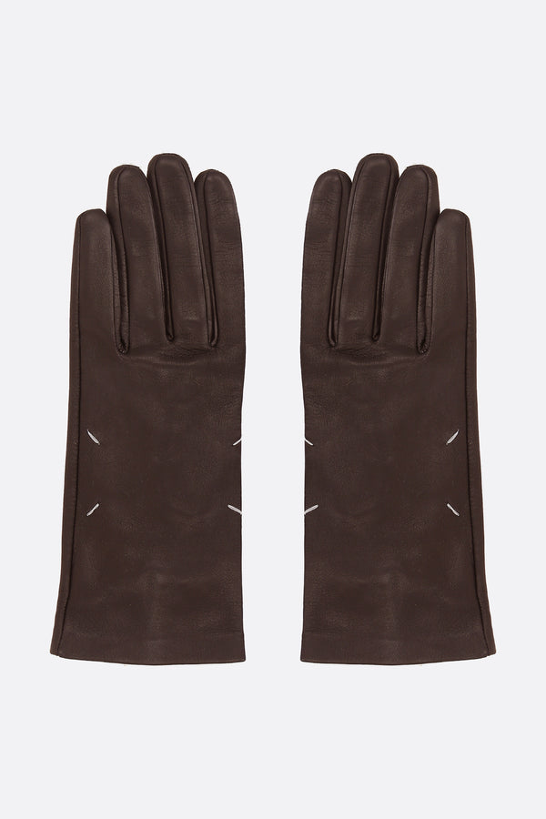 leather gloves