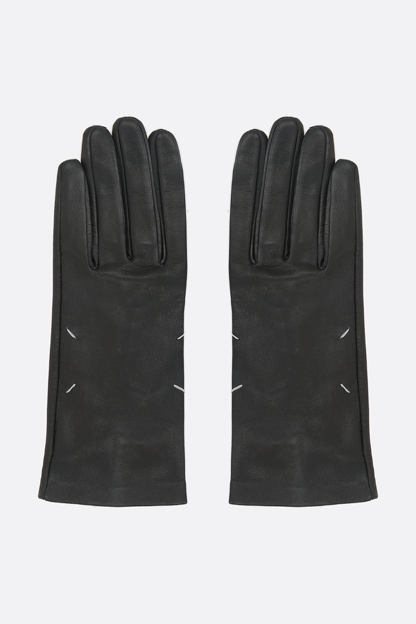 leather gloves