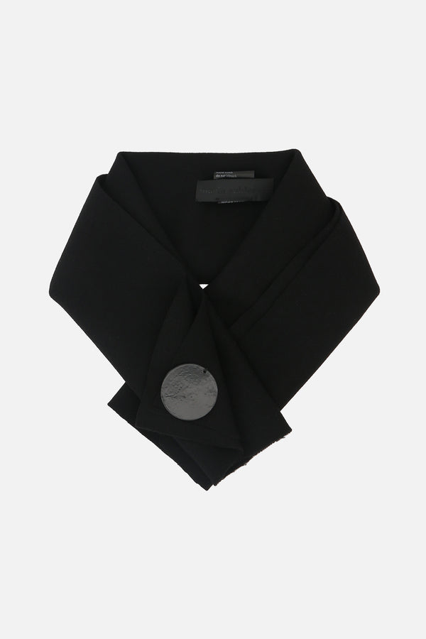 felt collar with medallion