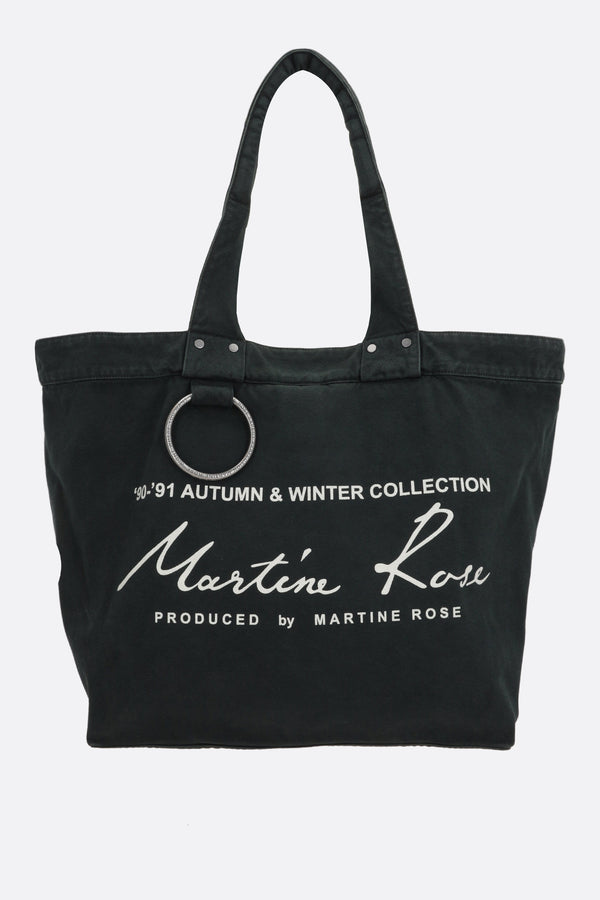 Bondage tote bag in canvas